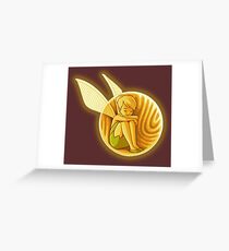 Inside the golden snitch Greeting Card