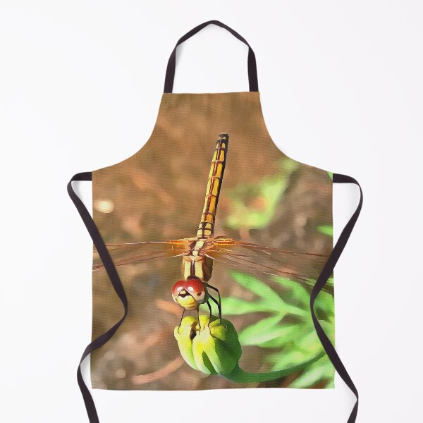 Item preview, Artistic Dragonfly Resting On A Flower Head designed and sold by taiche.