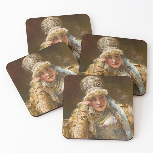 Item preview, Boyarina Beautiful Russian Royal - Konstantin Egorovich MAKOVSKY designed and sold by Vintage Designs +.