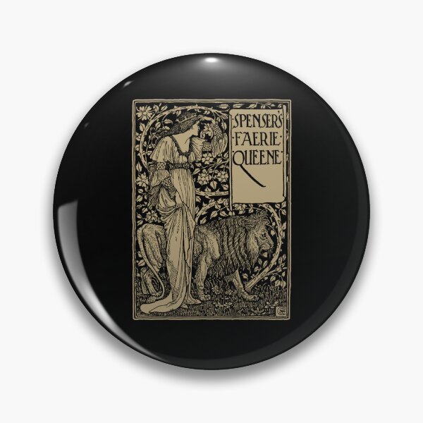 Item preview, The Faerie Queene, Walter Crane, Art Nouveau Illustration, 1915 designed and sold by Proverbial Wisdom Design.