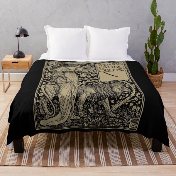 Item preview, The Faerie Queene, Walter Crane, Art Nouveau Illustration, 1915 designed and sold by Proverbial Wisdom Design.