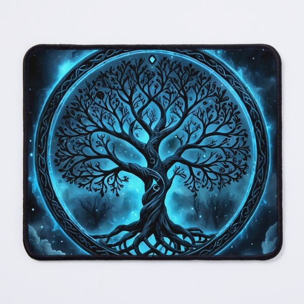 Item preview, Blue Cosmic Soul Tree designed and sold by Bunmigraphics .