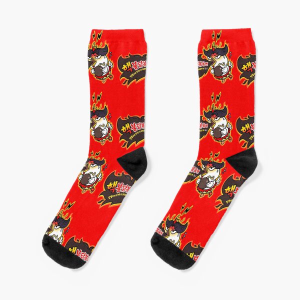 Item preview, The Spiciest Noodles! Buldak Hot Chicken Flavor Ramen. It's so hot!  designed and sold by PickledjoArt.