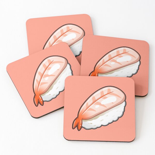 Item preview, Shrimp Nigiri designed and sold by RetroCoven.