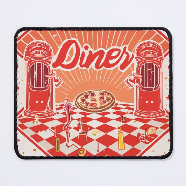 Item preview, Nostalgic Bites: Retro Diners designed and sold by bb-15artstudio.