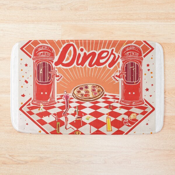 Item preview, Nostalgic Bites: Retro Diners designed and sold by bb-15artstudio.