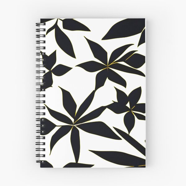 Item preview, Black Long Leaves designed and sold by Liza36designs.