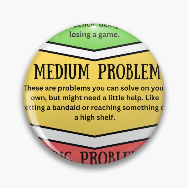 Item preview, Description for Big, Medium, and Little problem  designed and sold by MammaMia95.