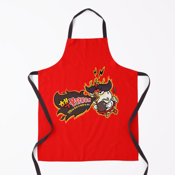 Item preview, WORN LOOK The Spiciest Noodles! Buldak Hot Chicken Flavor Ramen. It's so hot!  designed and sold by PickledjoArt.