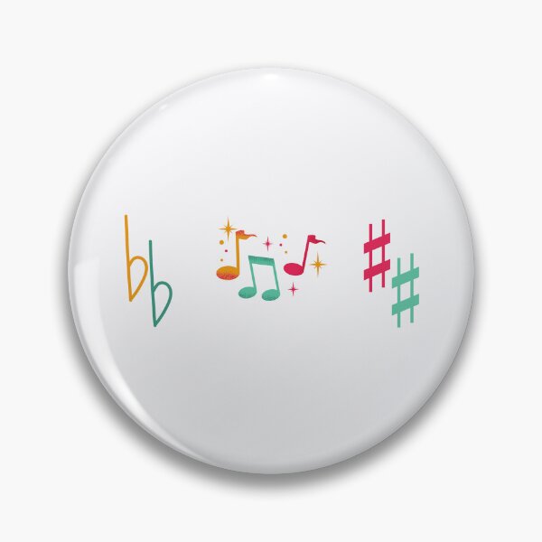 Item preview, Starry Music Notation & Accidentals  designed and sold by BrightrDayMusicArt.