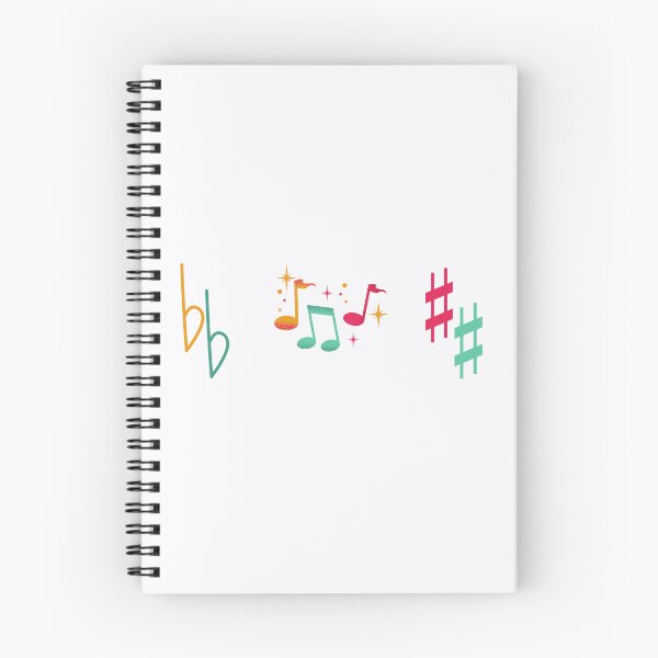 Item preview, Starry Music Notation & Accidentals  designed and sold by BrightrDayMusicArt.