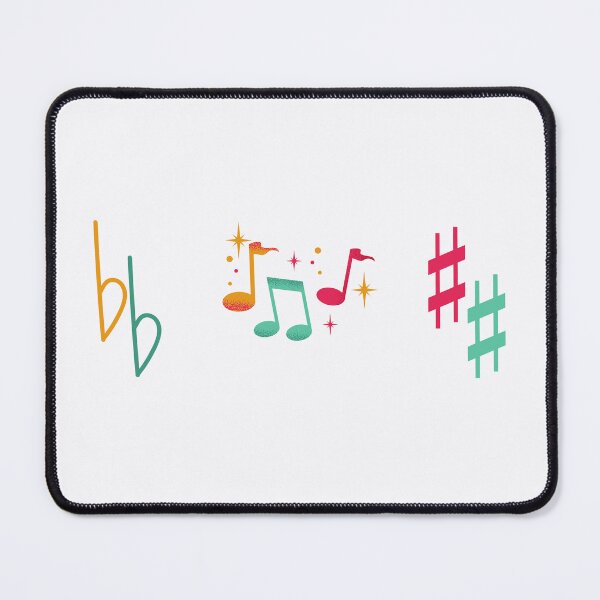 Item preview, Starry Music Notation & Accidentals  designed and sold by BrightrDayMusicArt.