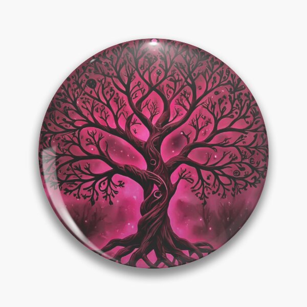 Item preview, Pink Cosmic Soul Tree designed and sold by Bunmigraphics .