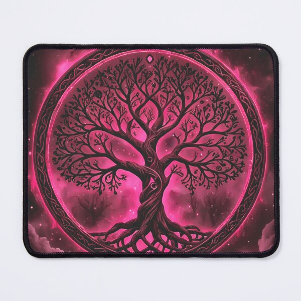 Item preview, Pink Cosmic Soul Tree designed and sold by Bunmigraphics .