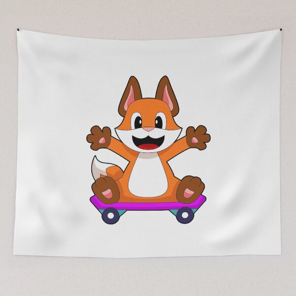Item preview, Fox Skater Skateboard designed and sold by Snabdesign84.