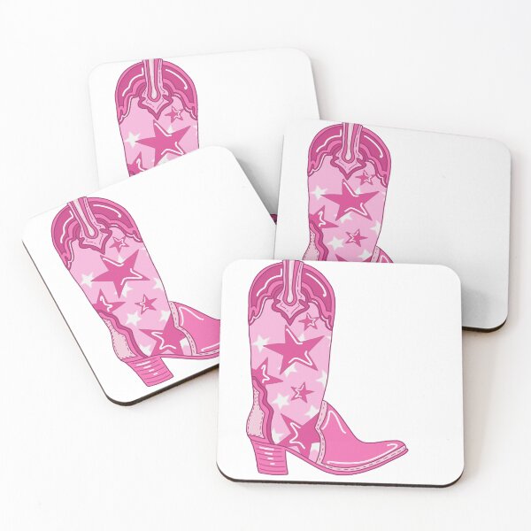 Item preview, Pink Cowboy Aesthetic (cowboy Boots) Sticker  designed and sold by smellbellart3.