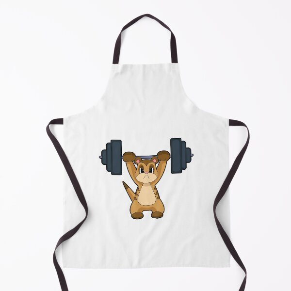Item preview, Meerkat Bodybuilder Dumbbell Bodybuilding designed and sold by Snabdesign84.