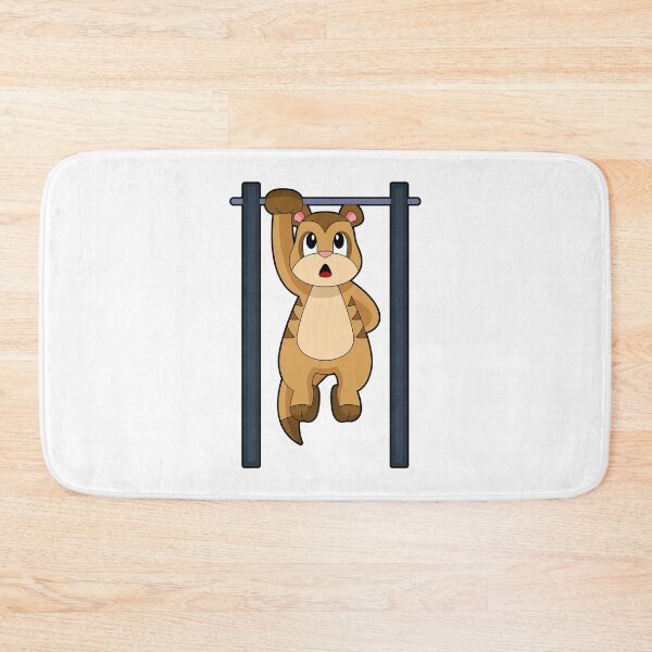 Item preview, Meerkat Bodybuilder Pull ups Bodybuilding designed and sold by Snabdesign84.