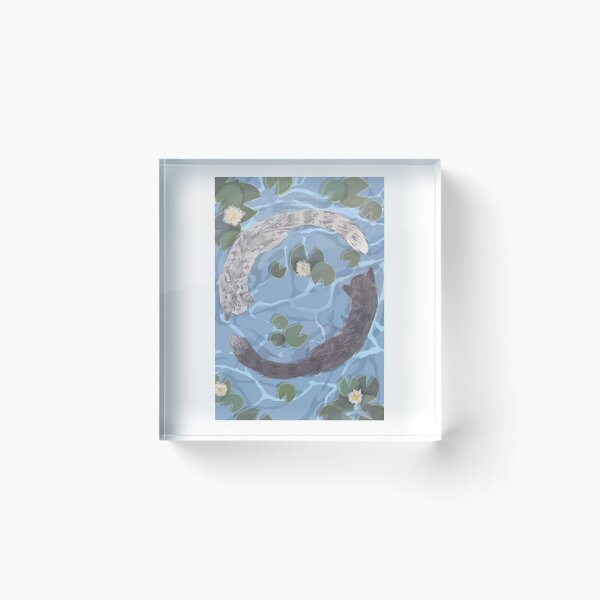 Item preview, Cats in water nature designed and sold by jirrem.