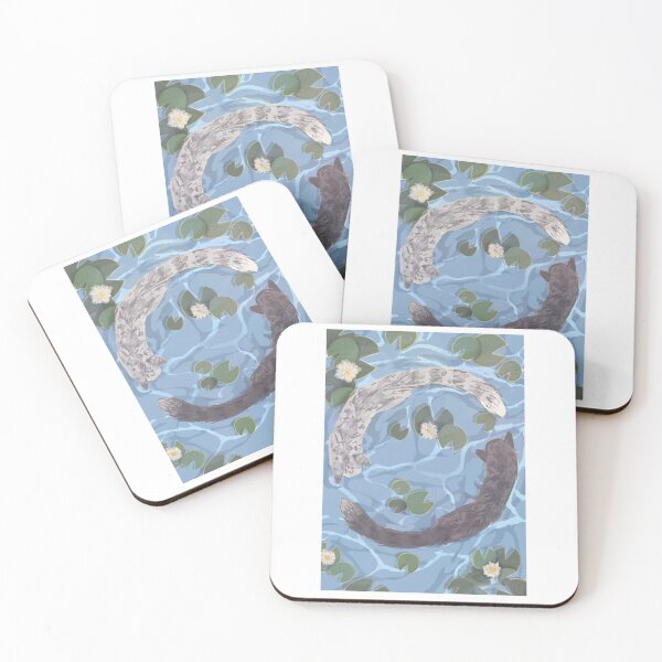 Item preview, Cats in water nature designed and sold by jirrem.