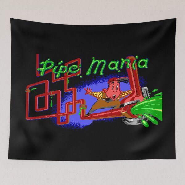 Item preview, Pipe Mania 1989 designed and sold by DOS Games.