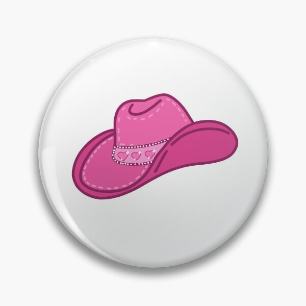 Item preview, Pink Cowboy Hat Sticker (Pink Aesthetic) Texas designed and sold by smellbellart3.
