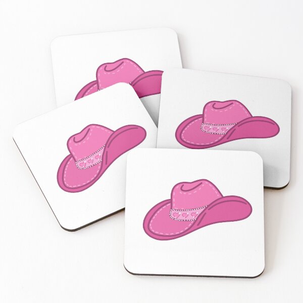 Item preview, Pink Cowboy Hat Sticker (Pink Aesthetic) Texas  designed and sold by smellbellart3.
