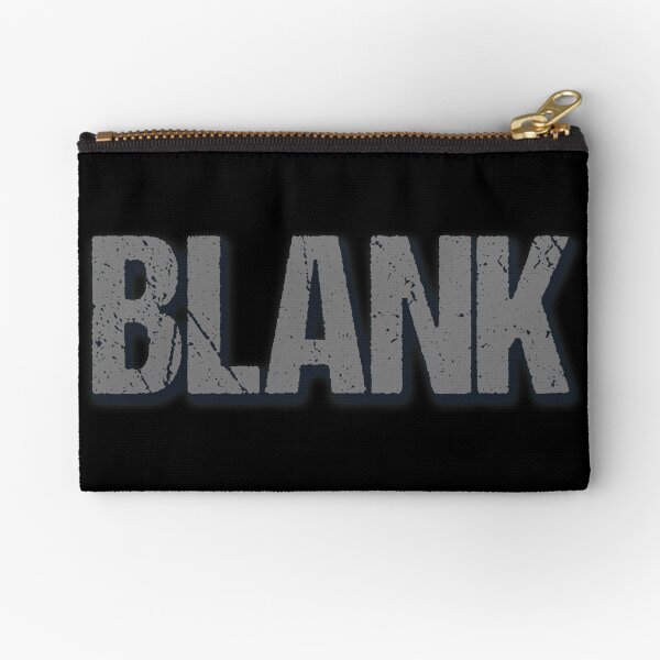 Blank 1 Zipper Pouch