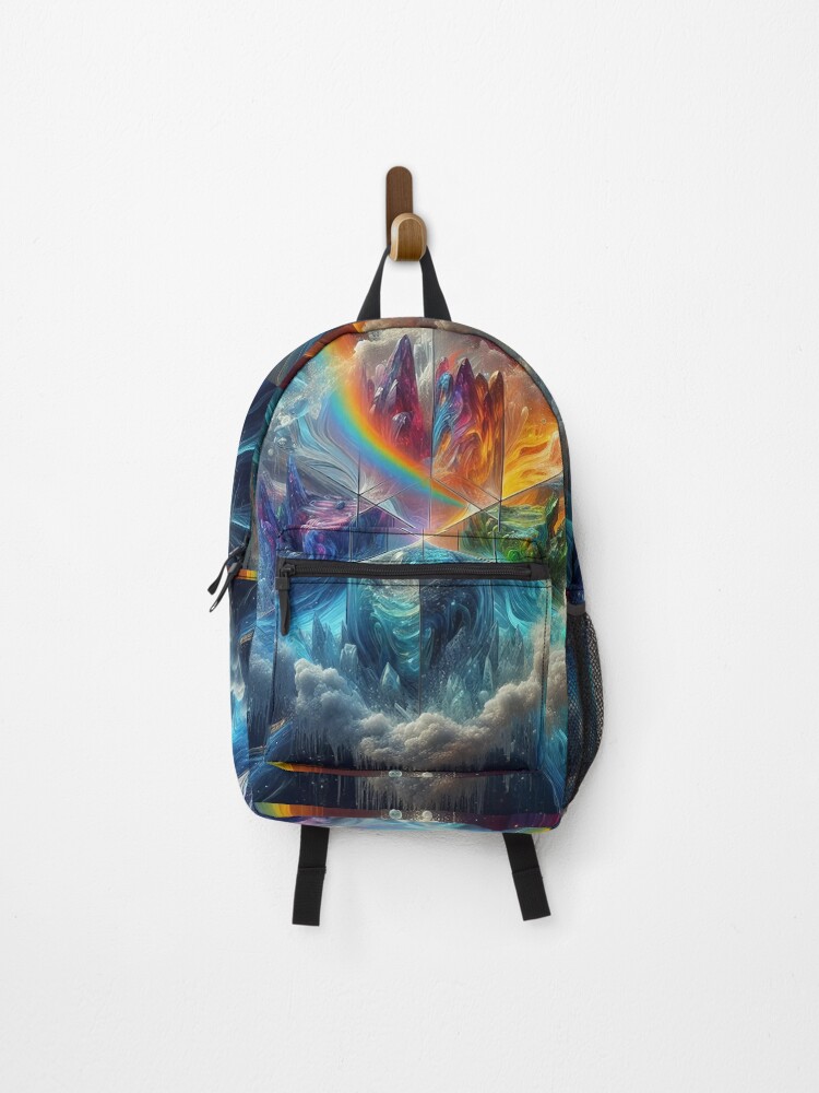 Thumbnail 1 of 3, Backpack, Cosmic Swirl designed and sold by Ssevi.