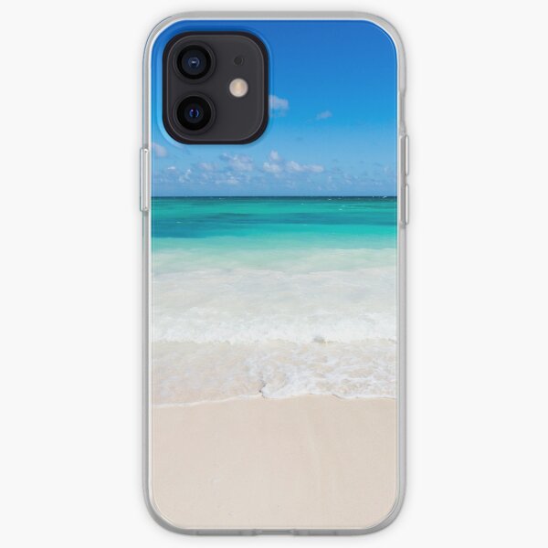 Beach waves iPhone Soft Case