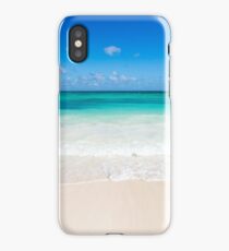Beach waves iPhone Case