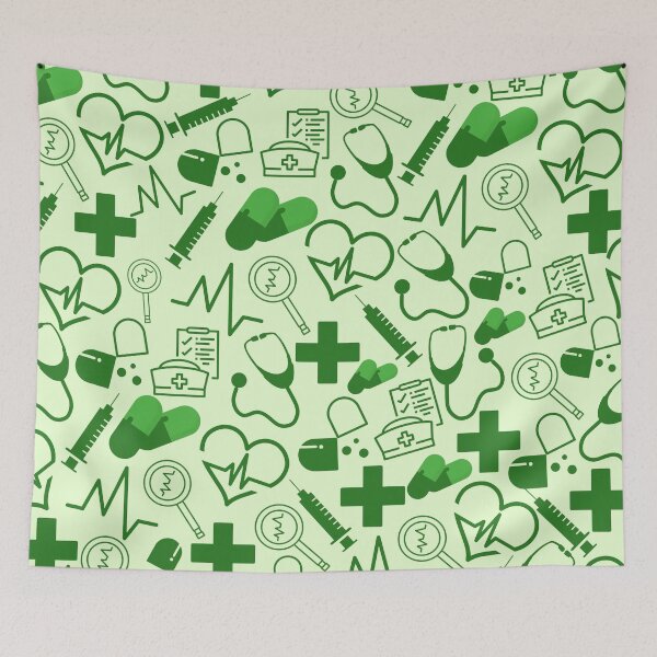 Item preview, Doctor Day Celebration Pattern Hospital Decor & Gifts for Doctors designed and sold by DesignYourWaystore.