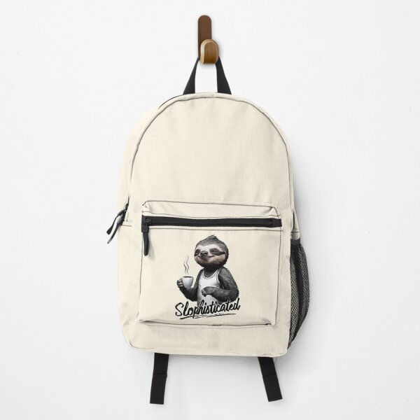 Item preview, Slophisticated Sloth with Coffee designed and sold by Dream-Fab.