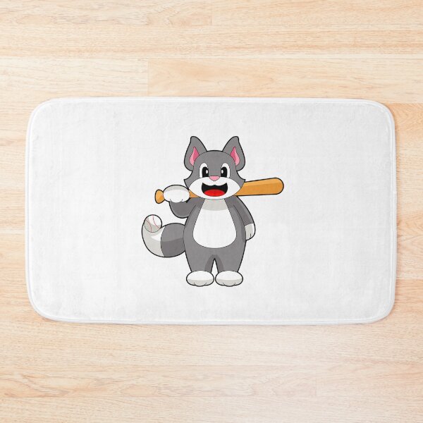 Item preview, Cat Baseball Baseball bat designed and sold by Snabdesign84.