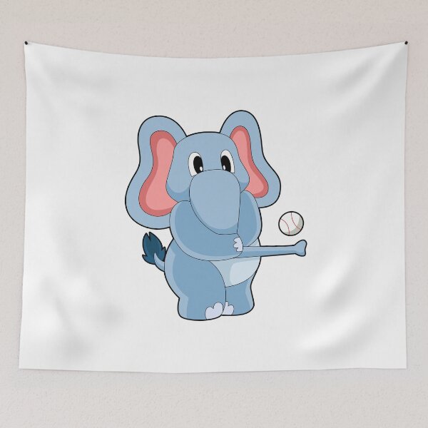 Item preview, Elephant Baseball Sports designed and sold by Snabdesign84.