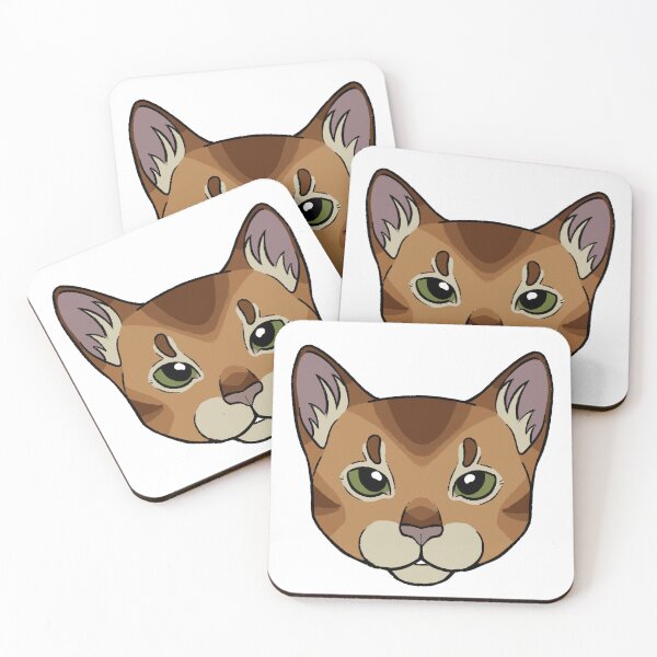 Item preview, Firestar, orange ginger cat, Abyssinian  designed and sold by jirrem.