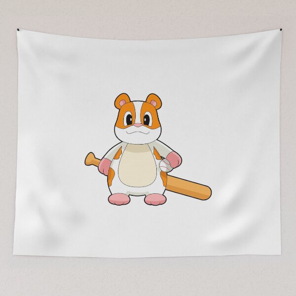 Item preview, Hamster Baseball Baseball bat designed and sold by Snabdesign84.