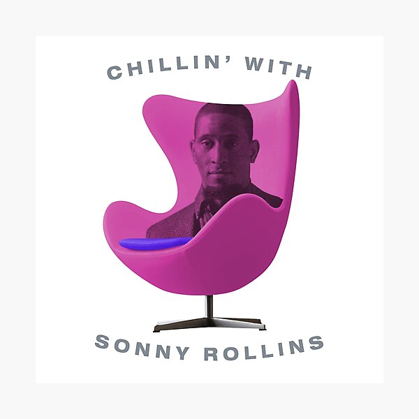 Chillin' With Sonny Rollins Photographic Print