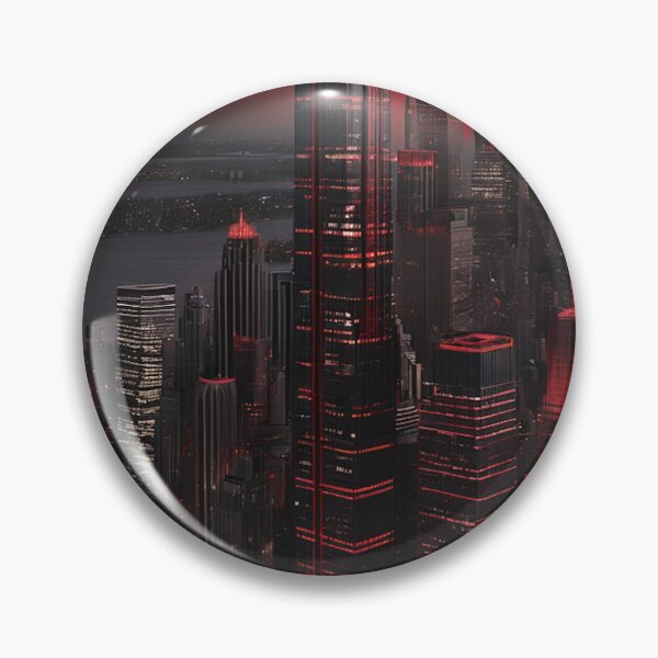 Item preview, Lower Manhattan in Red designed and sold by SublimeMusings.