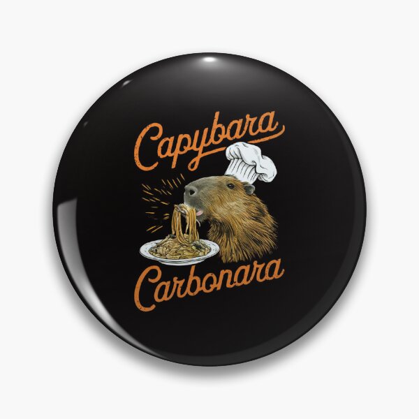 Item preview, Capybara Carbonara  designed and sold by MichalWeider.