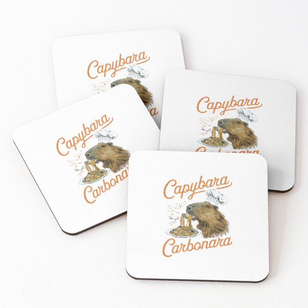 Item preview, Capybara Carbonara  designed and sold by MichalWeider.