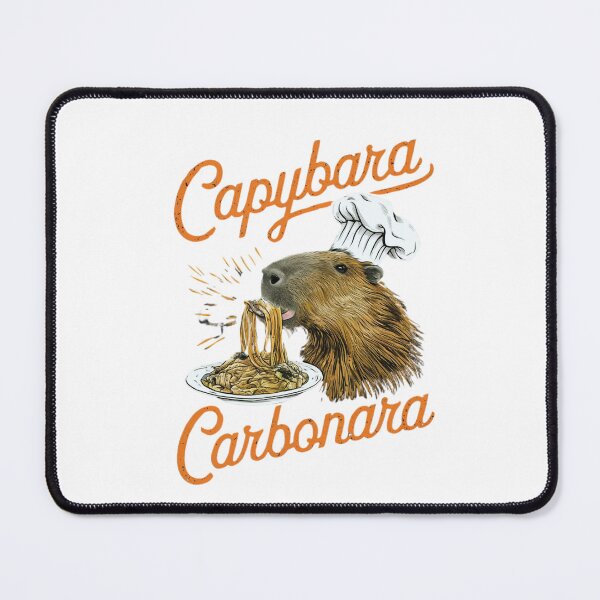 Item preview, Capybara Carbonara designed and sold by MichalWeider.