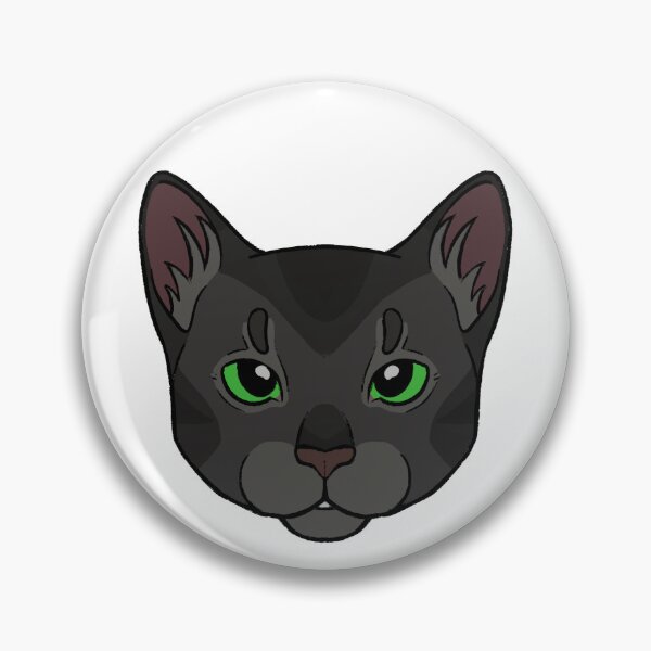 Item preview, Hollyleaf sticker, black cat designed and sold by jirrem.