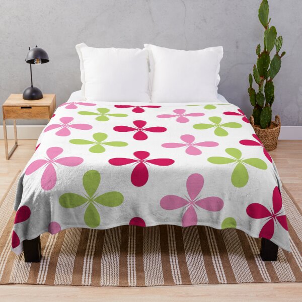 Item preview, Diseño colorido con flores abstractas blancas. designed and sold by itsinnav.