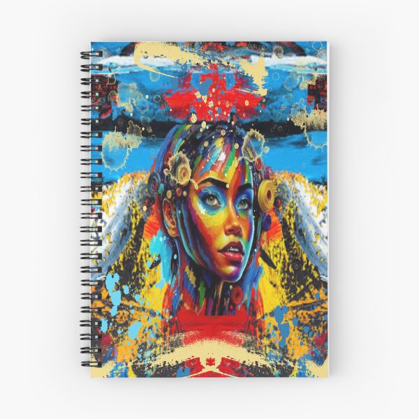 Item preview, Be Beautiful Be You ,  Bohemian design, Abstraction, bold colorful abstract playful design inspired by nature designed and sold by Adri Barnard.