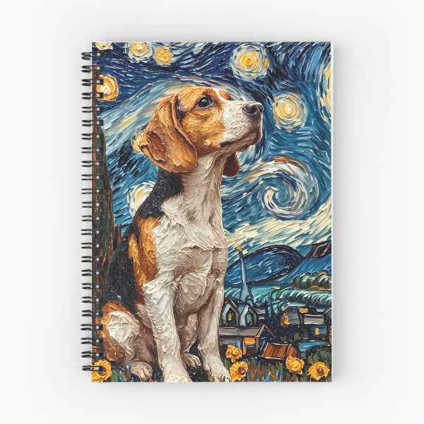 Item preview, Starry Night Beagle Van Gogh Dog designed and sold by Vangoholic.