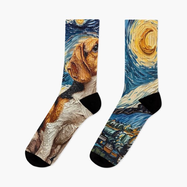 Item preview, Starry Night Beagle Van Gogh Dog designed and sold by Vangoholic.