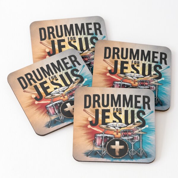 Item preview, "DRUMMER FOR JESUS "  DRUMMER  designed and sold by Obinne.
