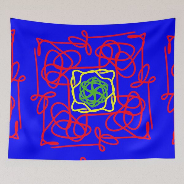 Item preview, Blue Red Yellow green sketch  designed and sold by Stefrait-7.