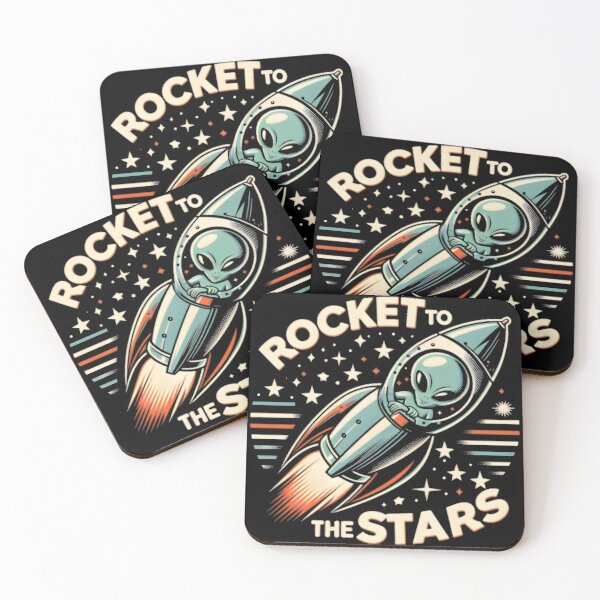 Item preview, Rocket To The Stars designed and sold by zarshirts.